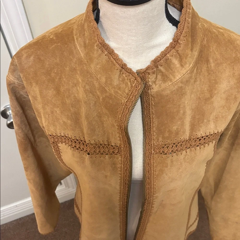 Cabela's Women's Brown Suede Jacket size L - Picture 2 of 10